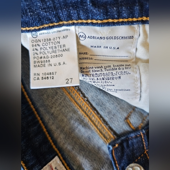 AG Adriano Goldschmied "Malibu" Bermuda length shorts women's size 27 - Picture 10 of 11